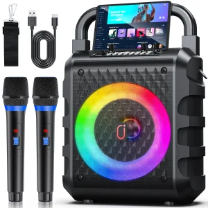 Portable Karaoke Bluetooth Speaker